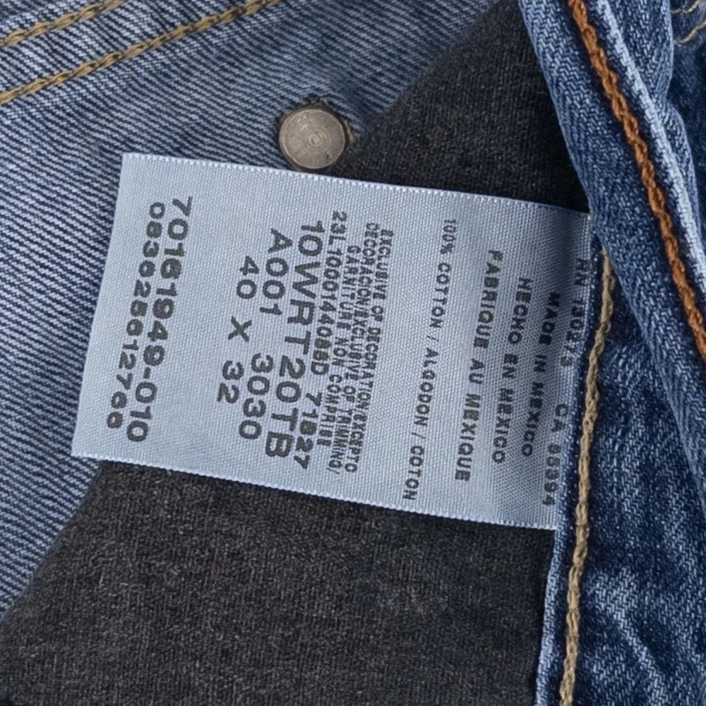 Wrangler‎ Mens 40x32 Retro Relaxed Bootcut Jeans Blue Denim Cowboy Rodeo Western